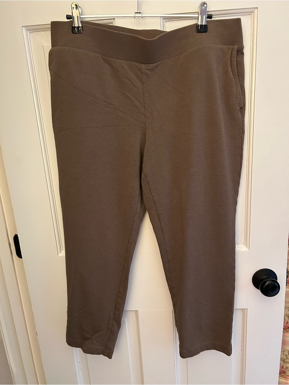 Pure Jill Slim Leg Cropped Pants